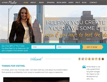 Tablet Screenshot of amieemueller.com